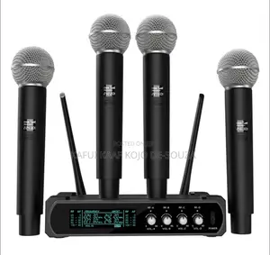 Wireless Microphones 4-in-1