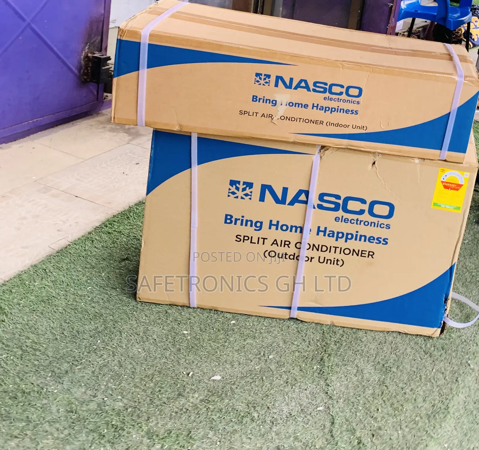 Nasco Frost Breeze 2.5 Horsepower Nasco White AC