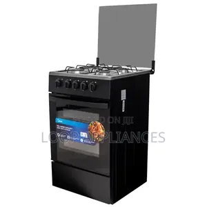 New Midea 4 Burner Gas Cooker - SP5055T082-B