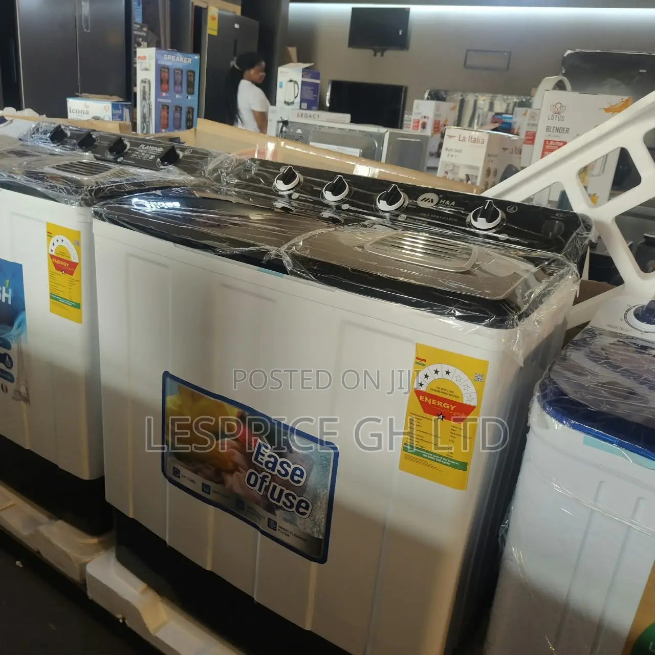 Price Slash on Our Compact 10kg H&A Twin Tub Washing Machine