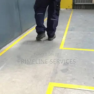 Car Parking Lot and Warehouse Strip Markings