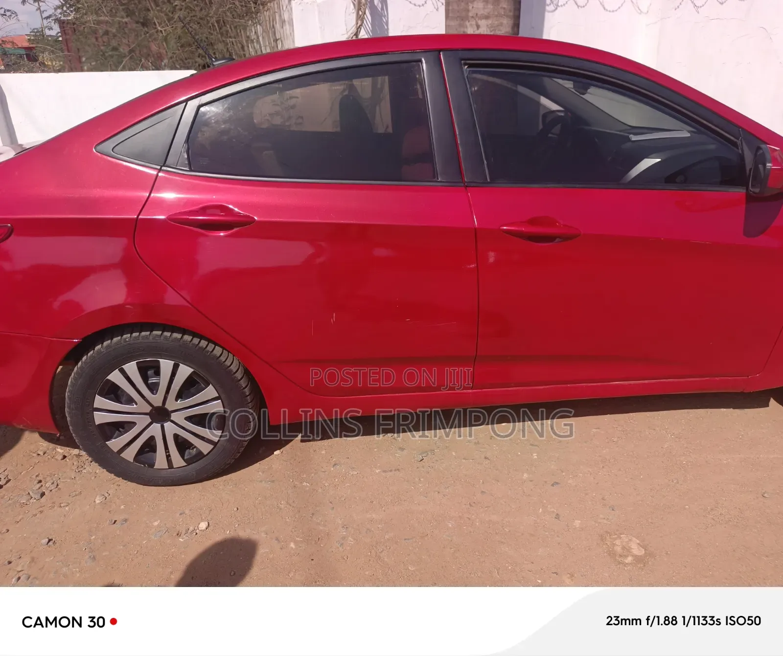 Hyundai Accent SE 2012 Red