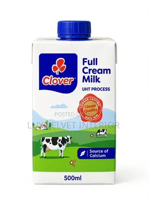 Clover Full Cream Milk UHT 500ml - Source of Calcium