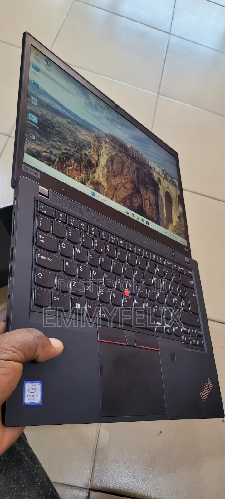 Laptop Lenovo ThinkPad P43s 8GB Intel Core i7 SSD 256GB