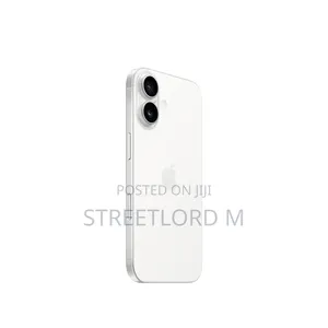 New Apple iPhone 16 128 GB White