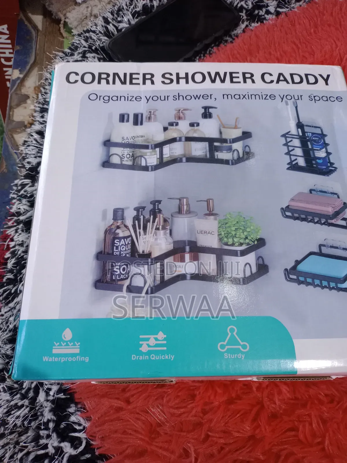 Corner Shower Organizer