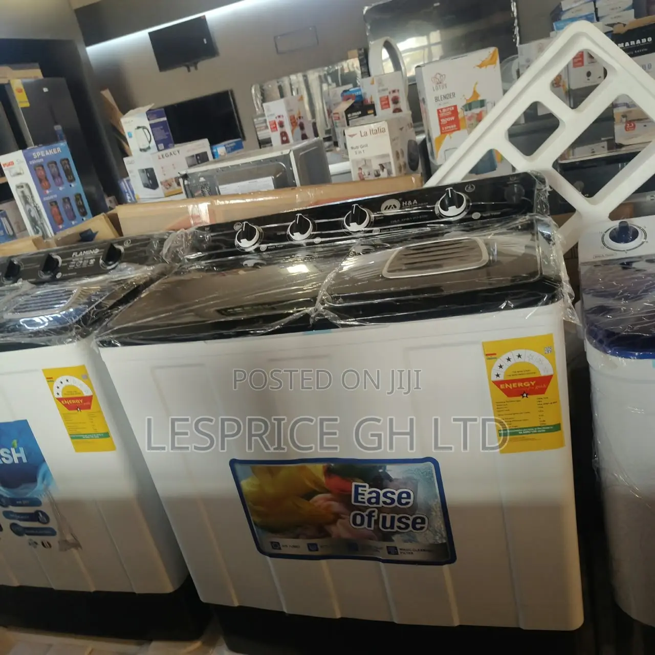 Exclusive Price Cut on Our Durable 10kg H&A Twin Tub Washing Machine