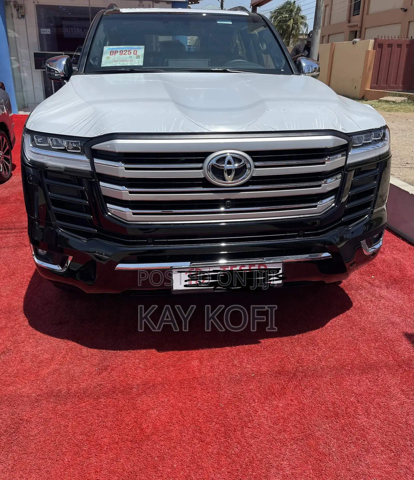 New Toyota Land Cruiser LC300 2025 Black