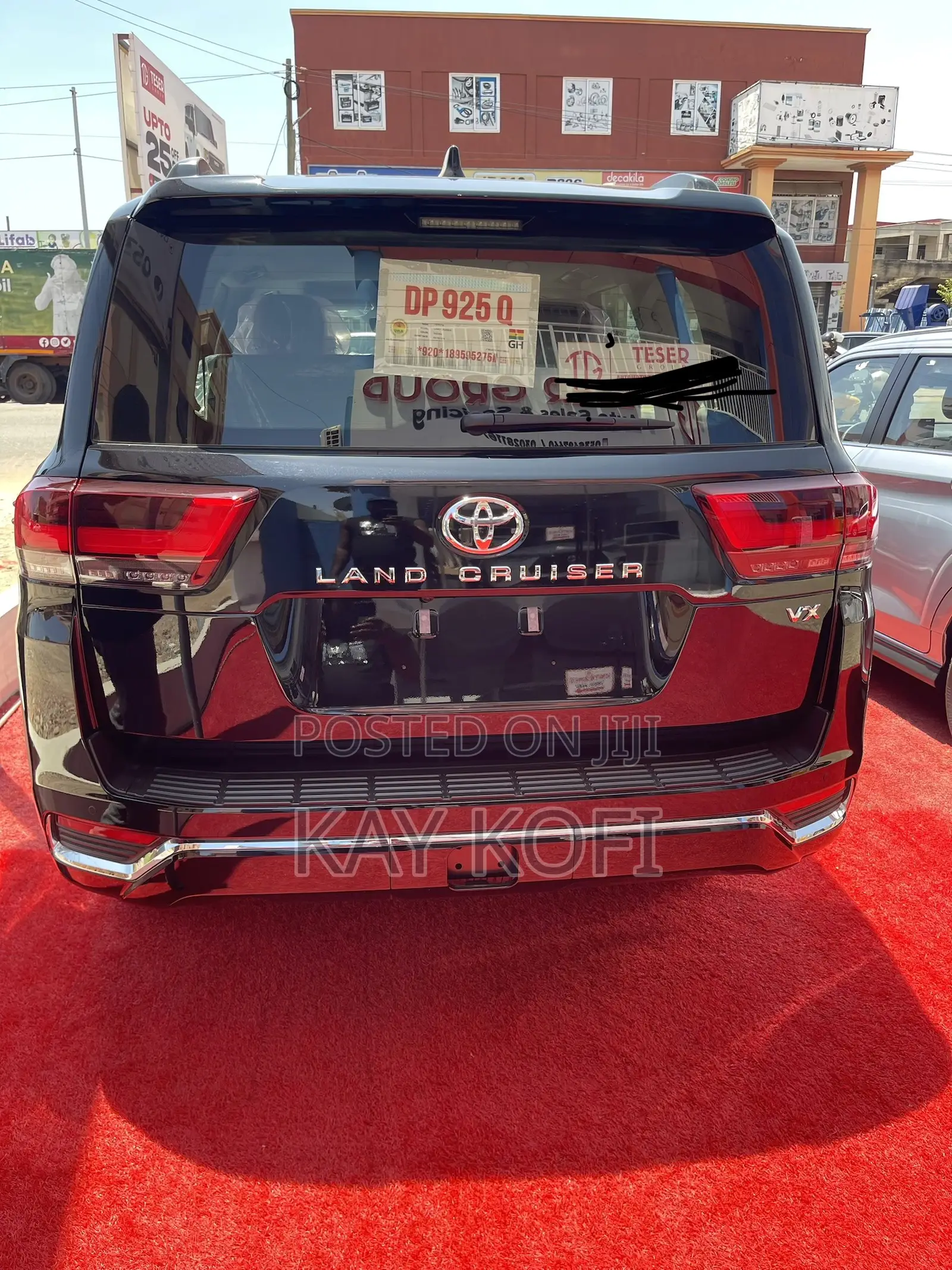 New Toyota Land Cruiser LC300 2025 Black