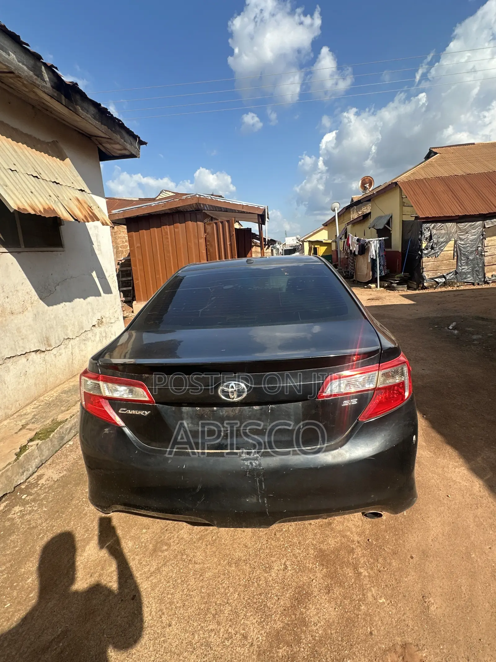 Toyota Camry SE 4dr Sedan w/Prod. End 11/13 (2.5L 4cyl 6A) 2014 Black