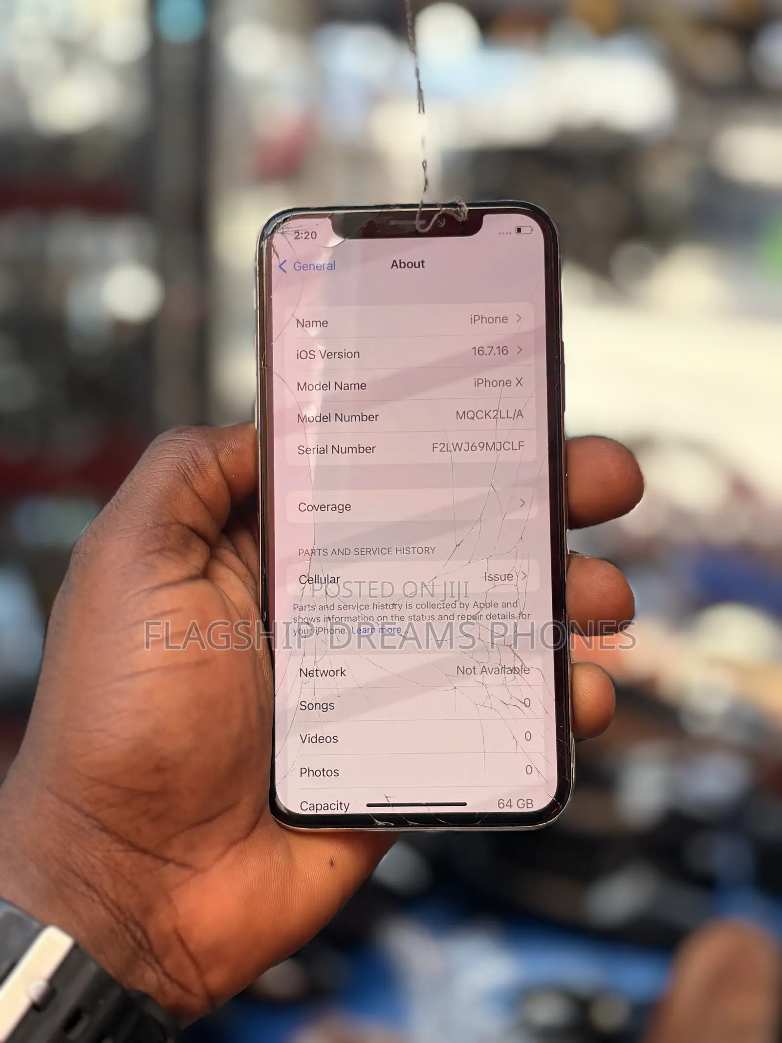 Apple iPhone X 64 GB White