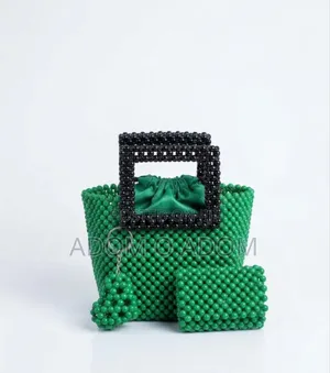 Handmade Tote Bead Bags