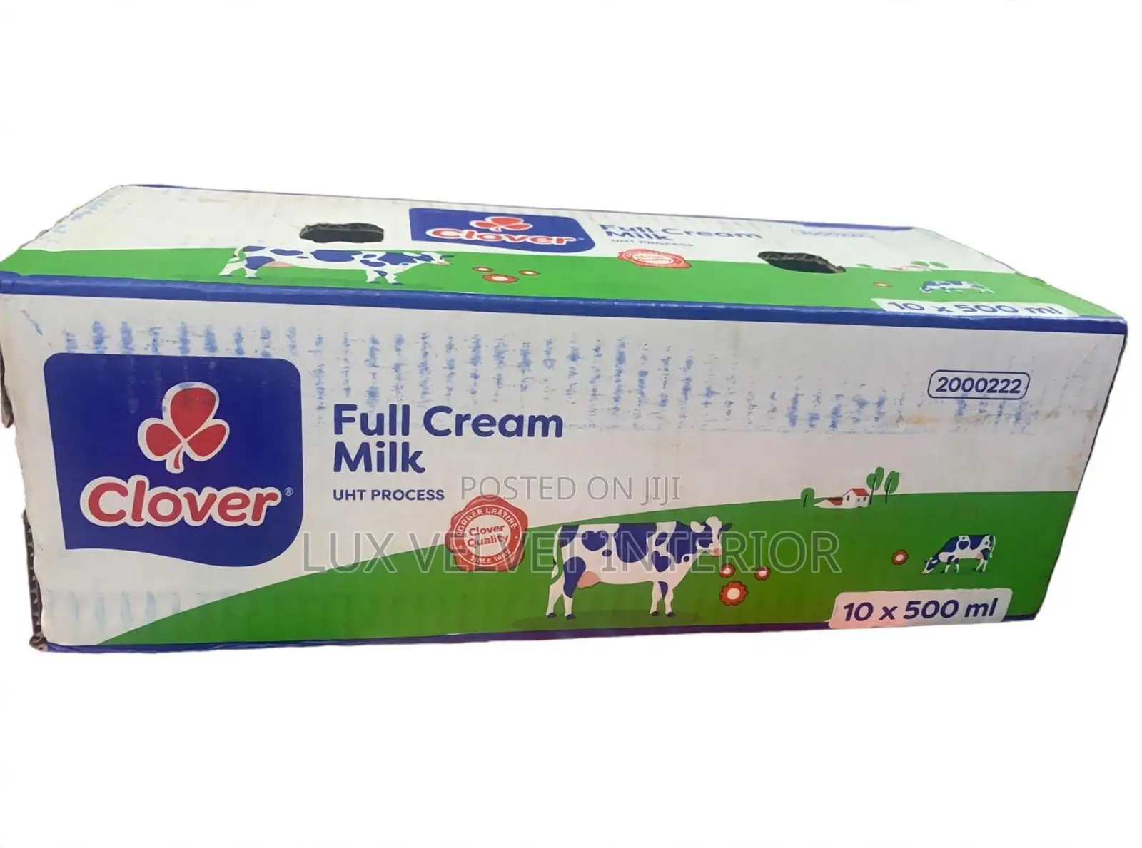 Clover Full Cream Milk UHT 500ml - Source of Calcium