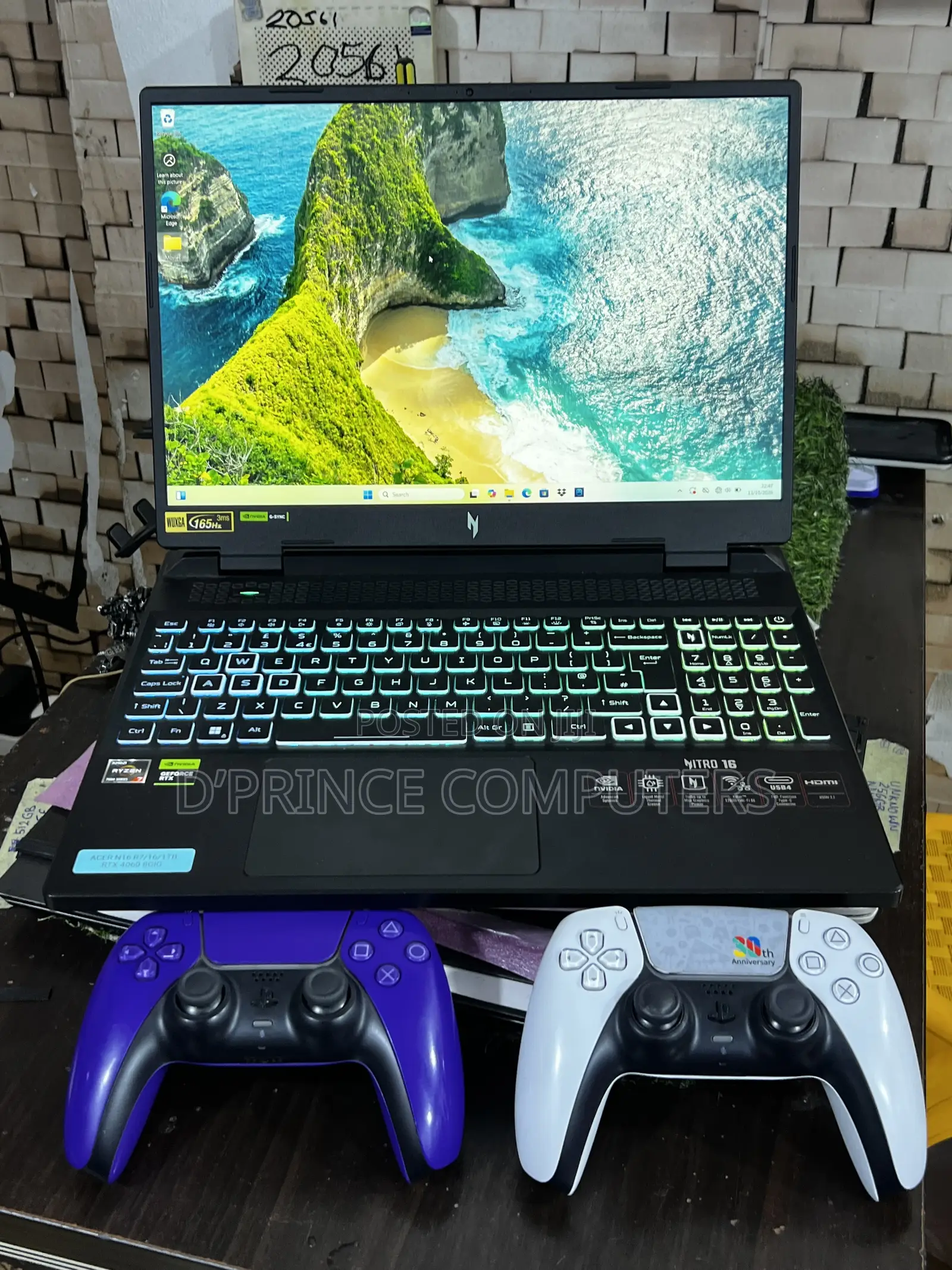 Laptop Acer Nitro 5 16GB AMD Ryzen 7 SSD 1T
