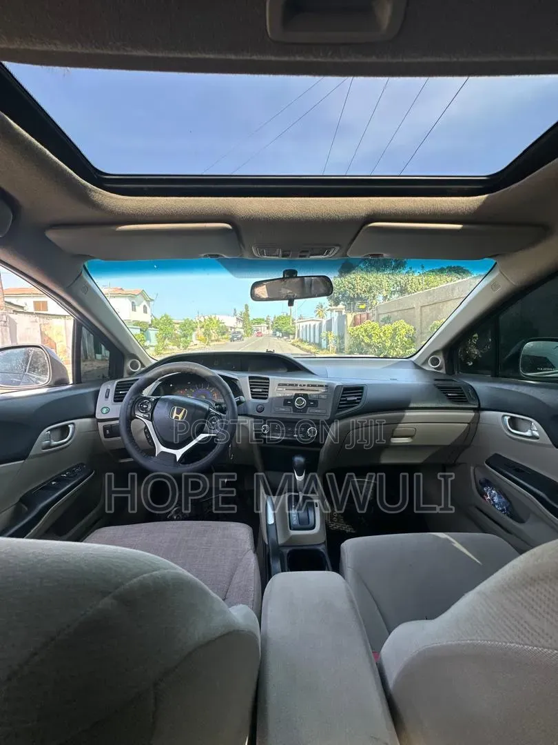 Honda Civic Coupe LX 2013 Gray
