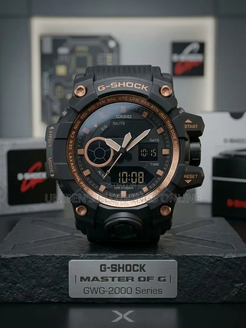 G-Shock Wr-20bar Casio Watch Available 
Price Gh 250 Cedis .