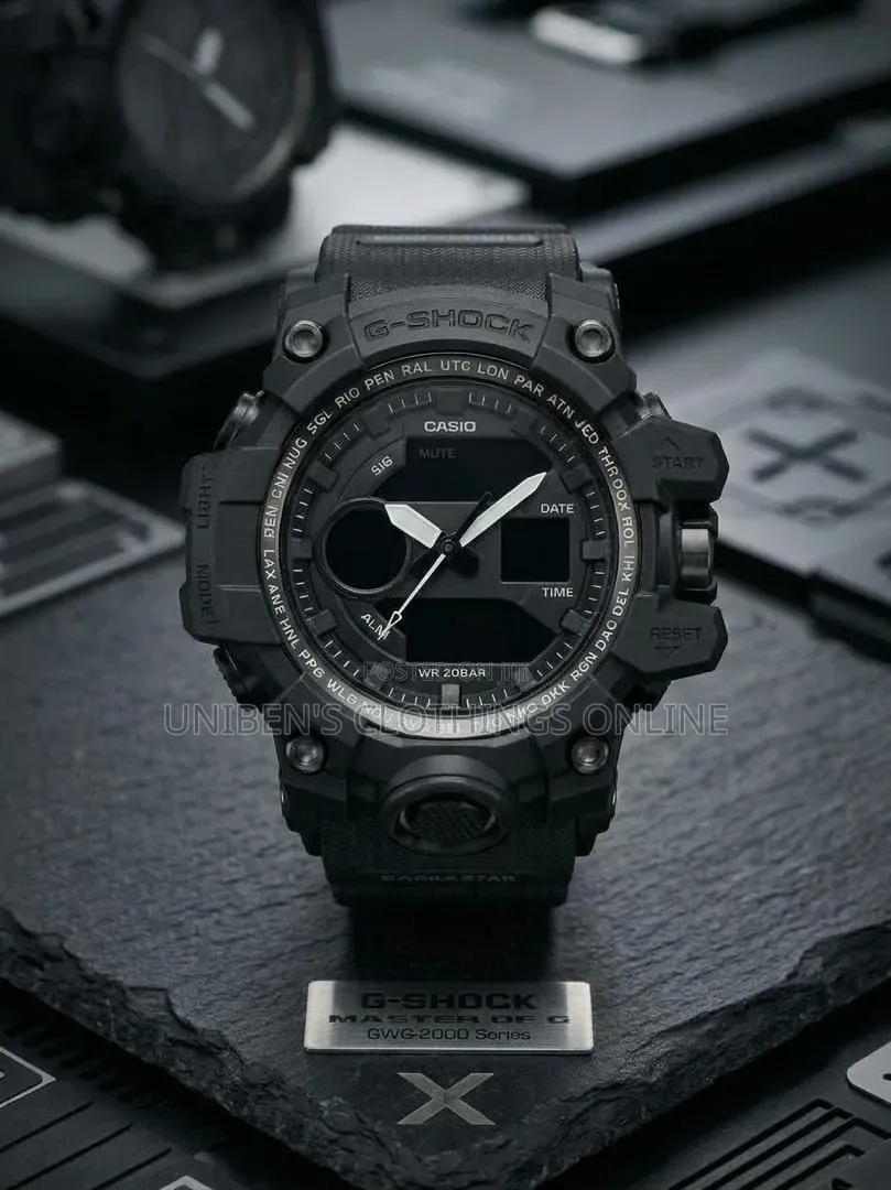 G-Shock Wr-20bar Casio Watch Available 
Price Gh 250 Cedis .