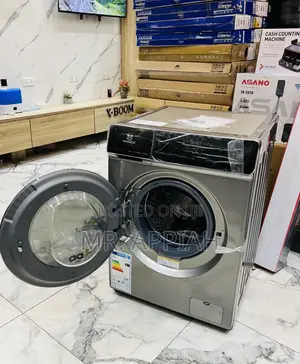Smart Quality Nasco 11kg Front Load Washing Machine(Gray)