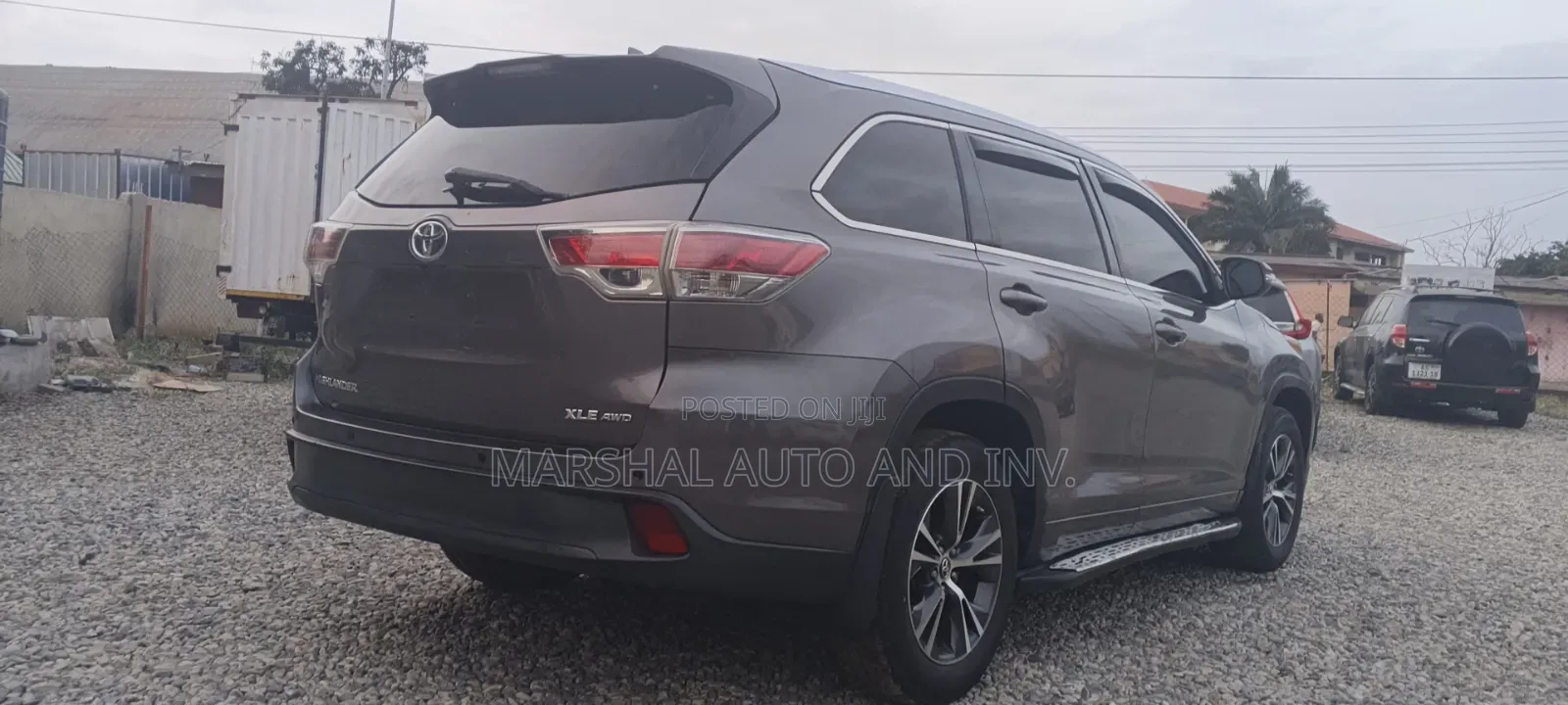 Toyota Highlander XLE V6 4x2 (3.5L 6cyl 6A) 2016 Brown