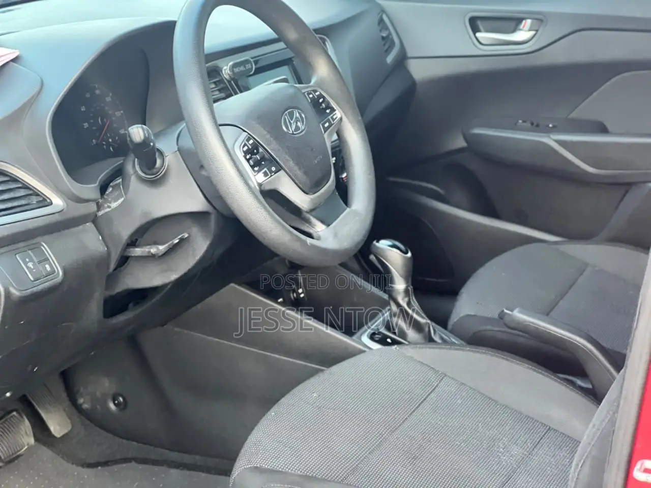 Hyundai Accent 2017 Red
