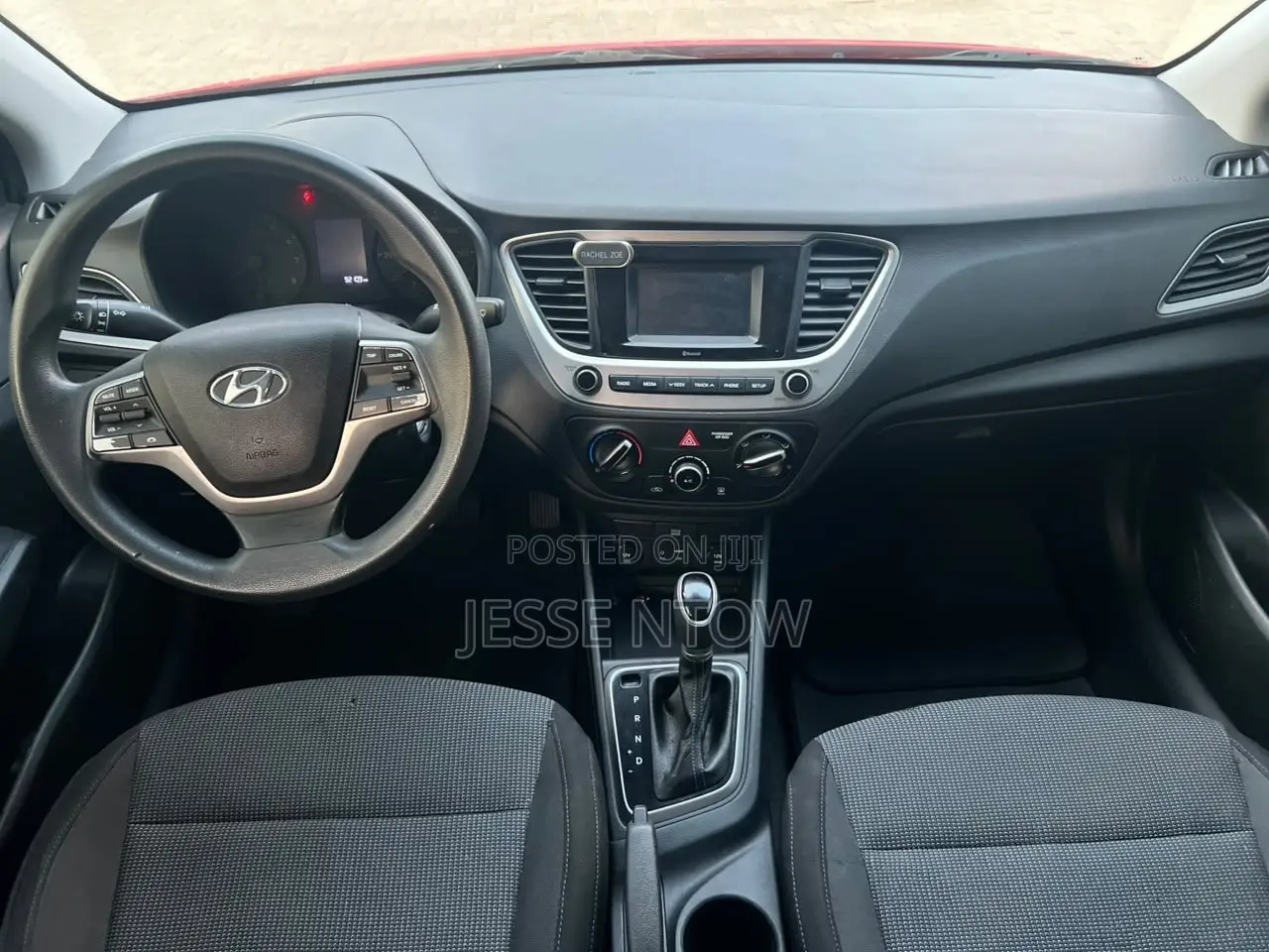 Hyundai Accent 2017 Red