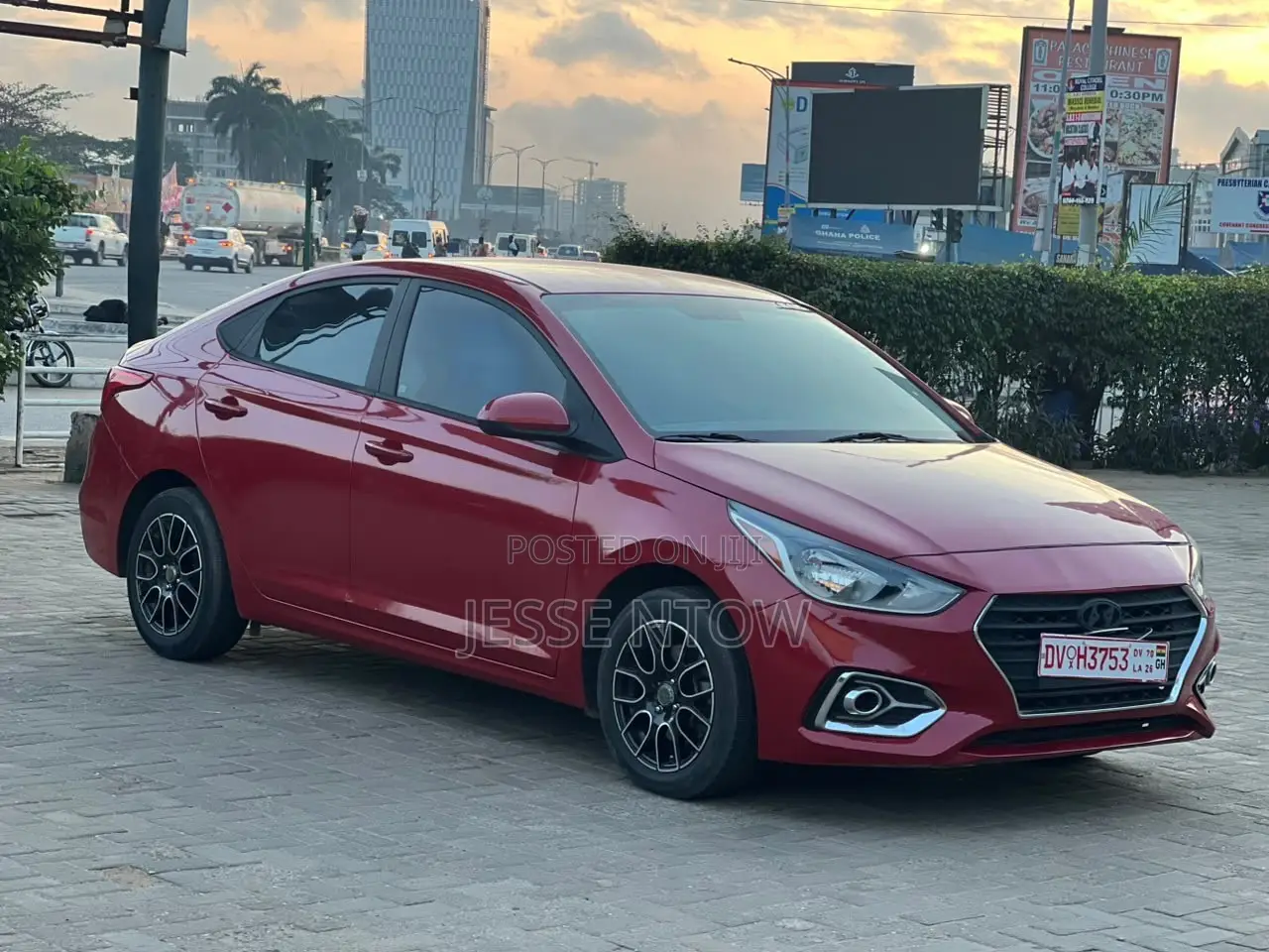 Hyundai Accent 2017 Red