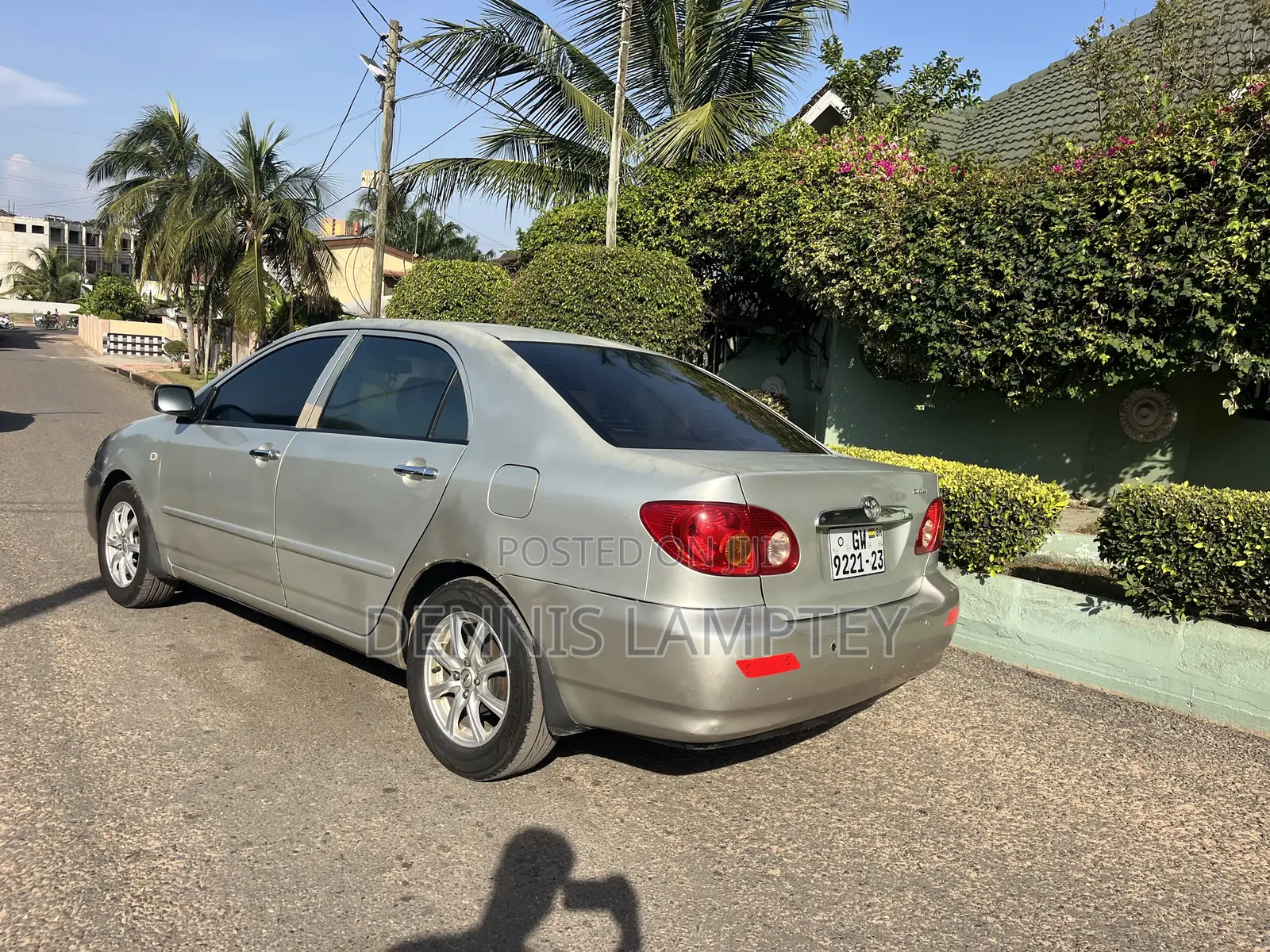 Toyota Corolla 2008 Gold