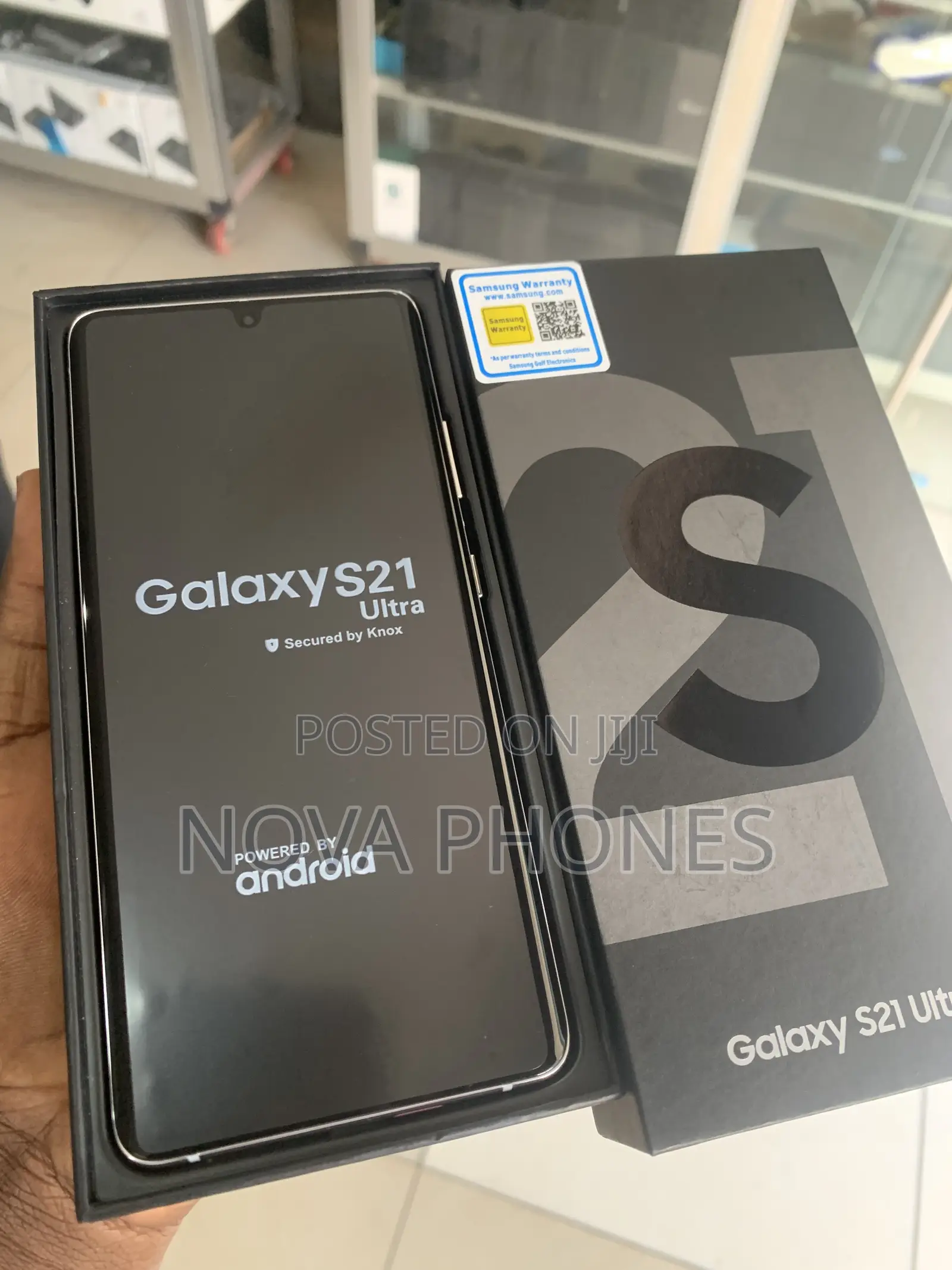 New Samsung Galaxy S21 Ultra 5G 256 GB Black