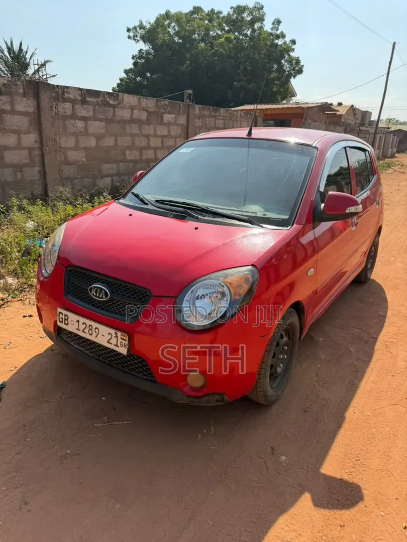 Kia Morning 2010 Red