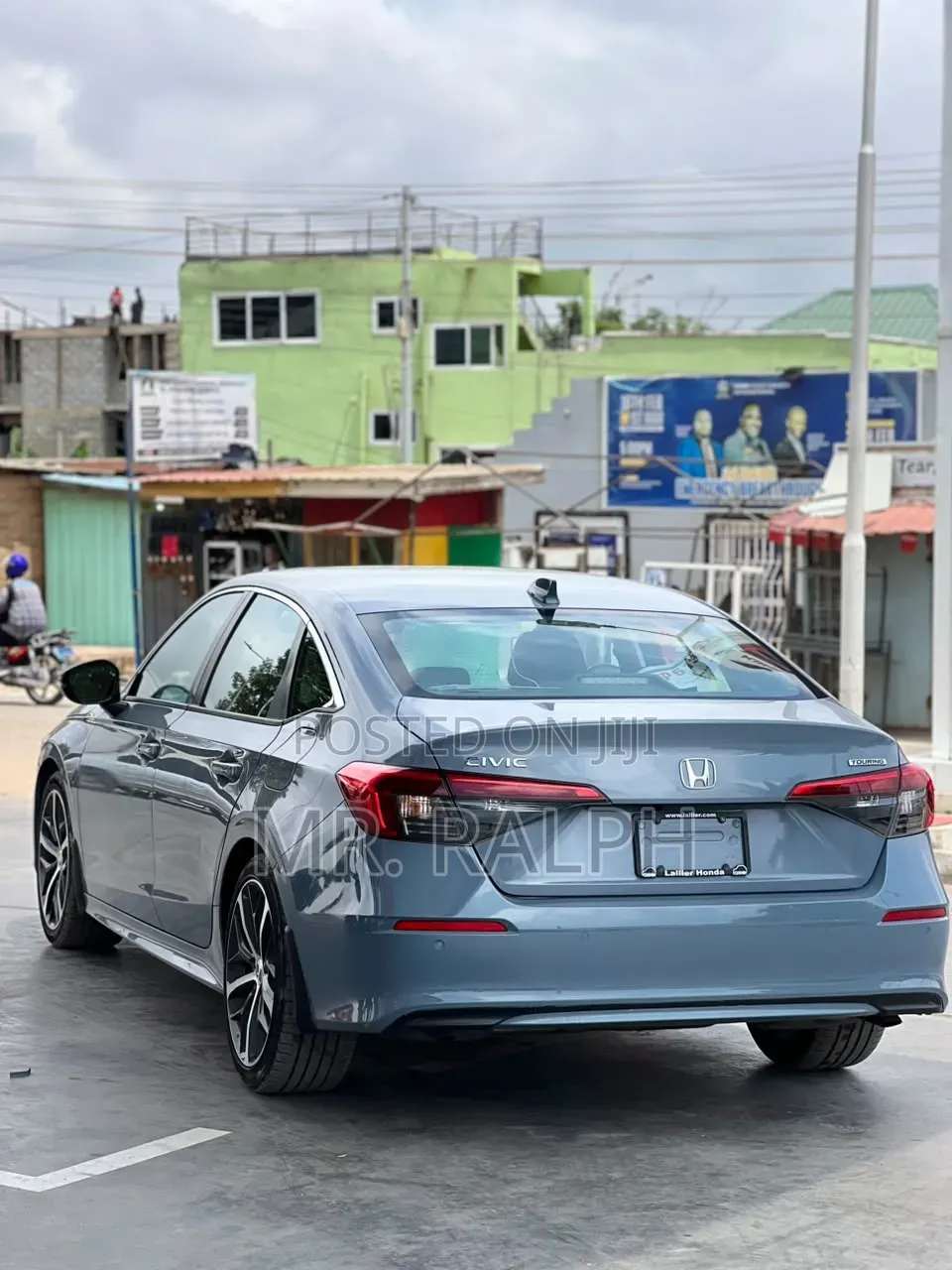 Honda Civic Touring CVT 2024 Blue