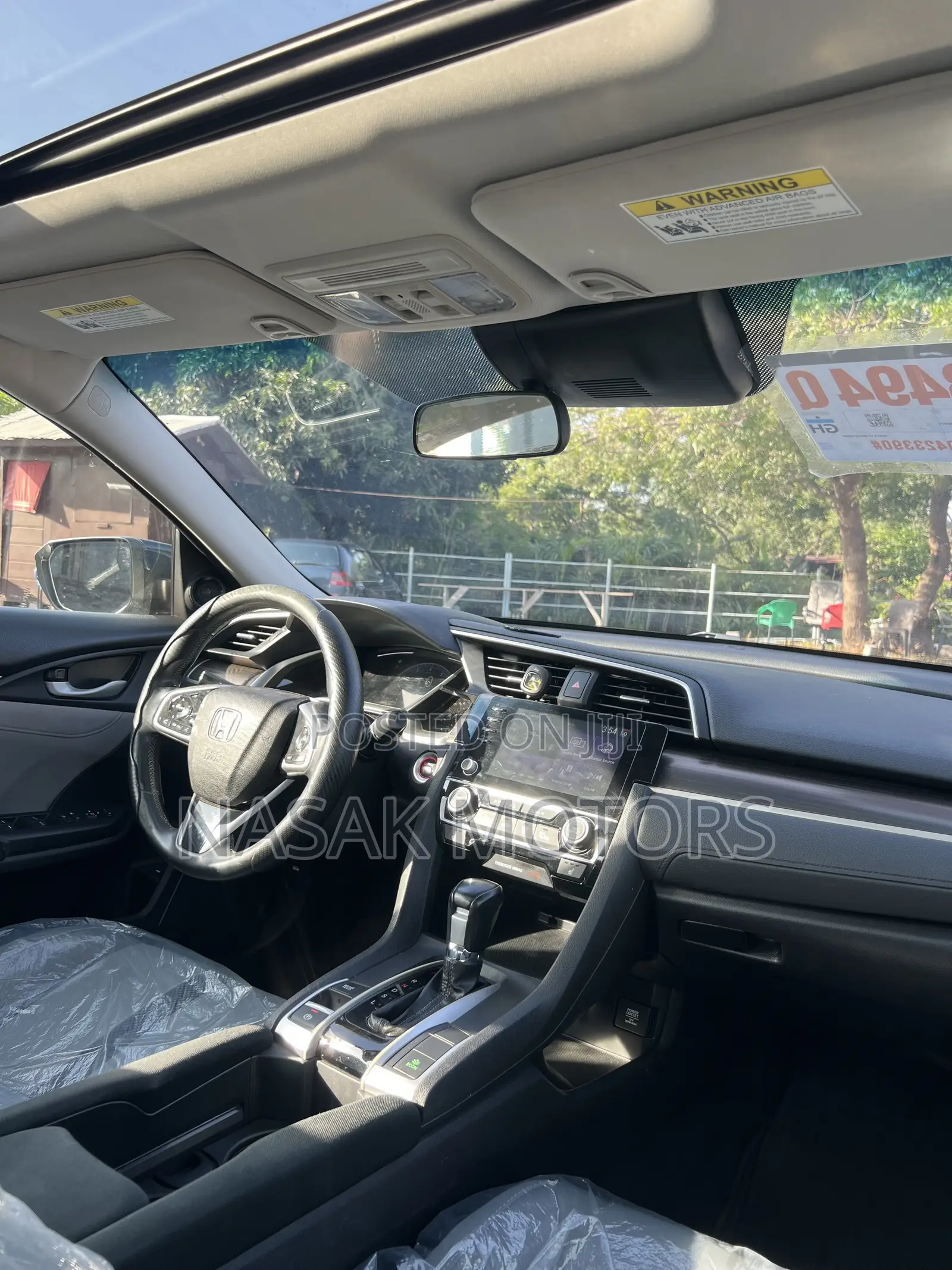 Honda Civic EX Sedan 2020 Gray