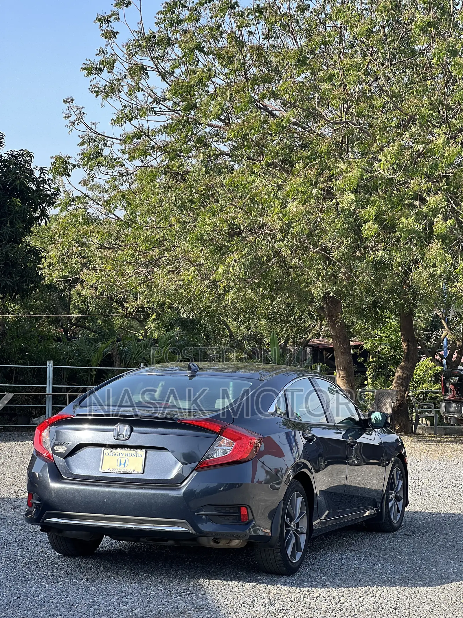 Honda Civic EX Sedan 2020 Gray