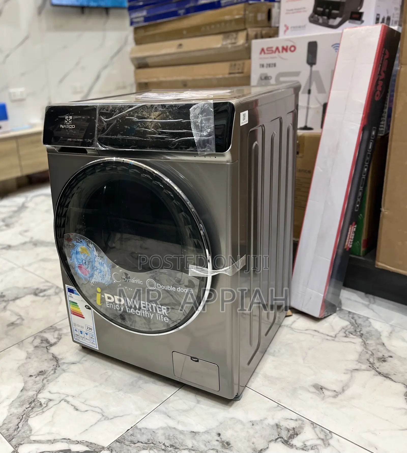 Quality New Nasco 11kg Full Auto Washing Machine(Gray)