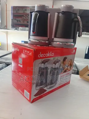 Decakila Coffee Machine Premium Double Turkish Coffee Maker