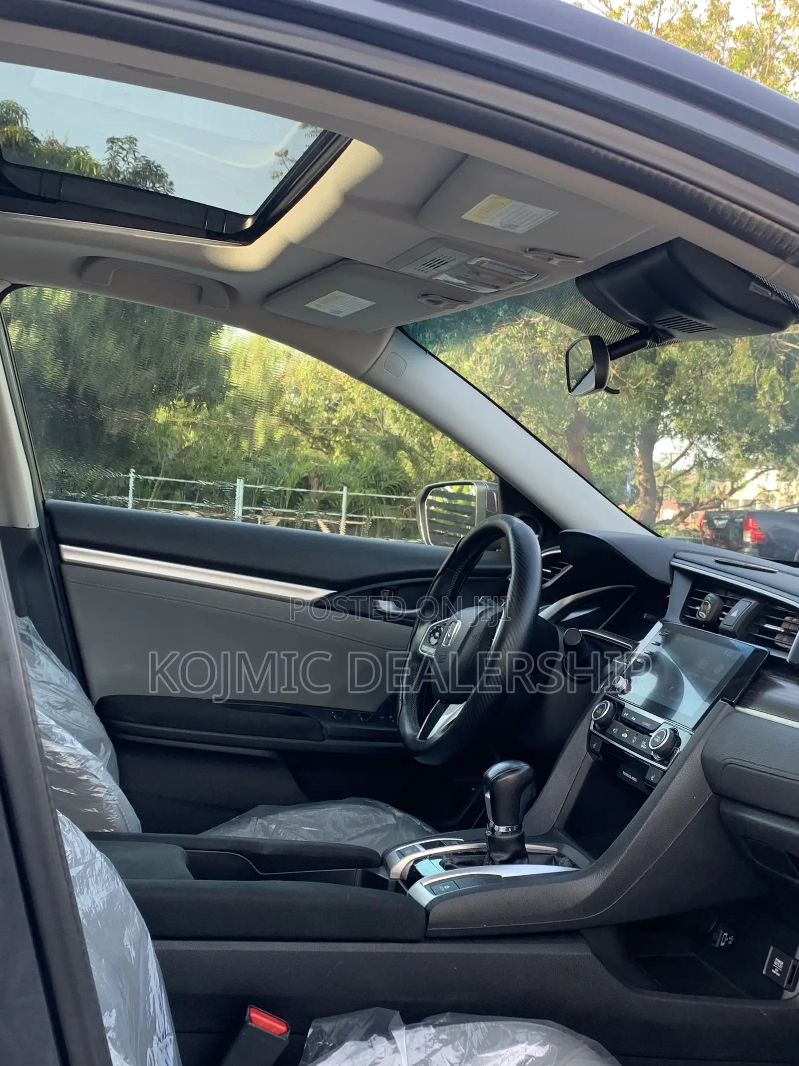 Honda Civic EX Sedan 2019 Gray