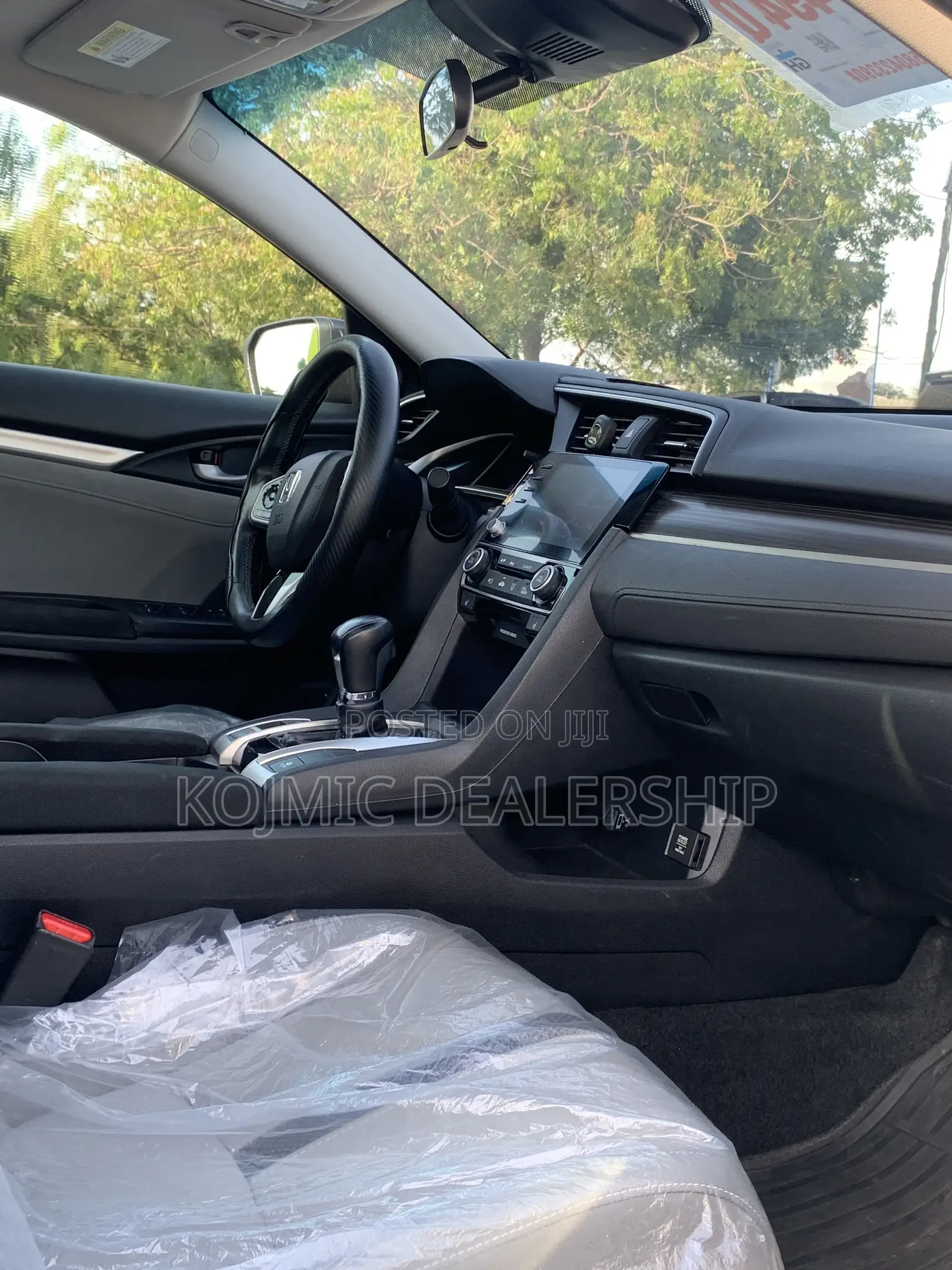 Honda Civic EX Sedan 2019 Gray