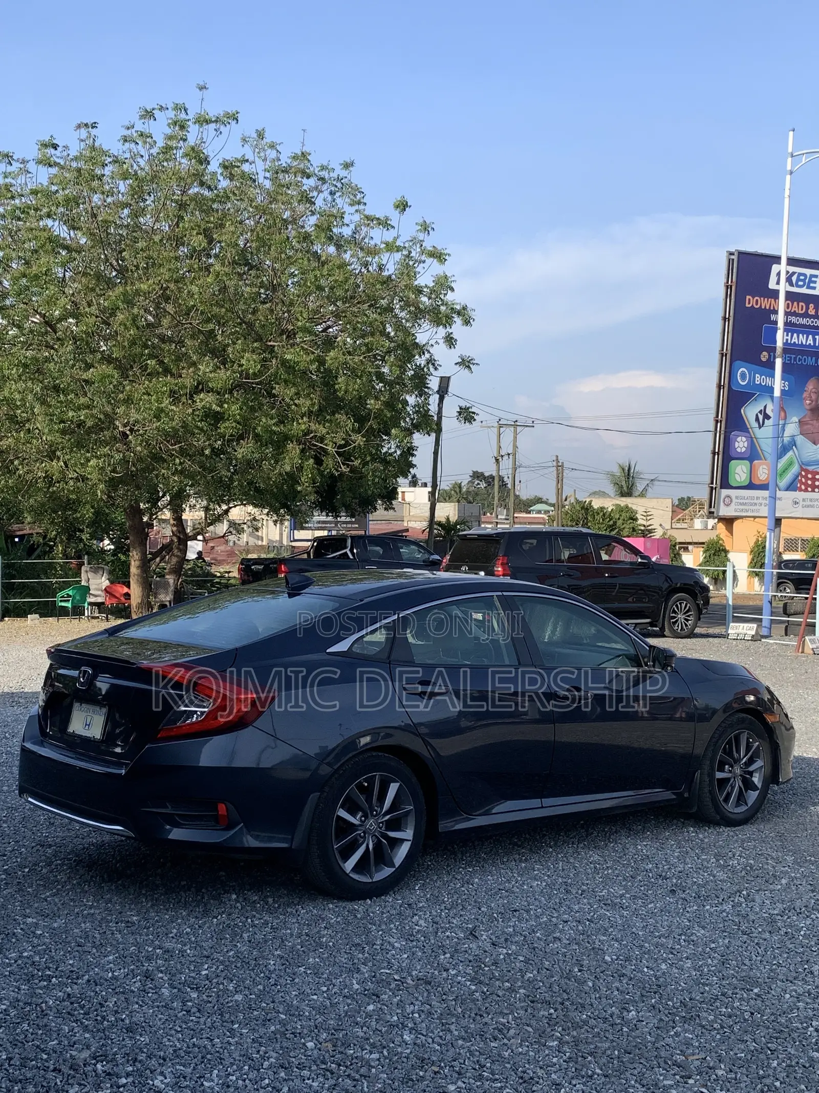 Honda Civic EX Sedan 2019 Gray