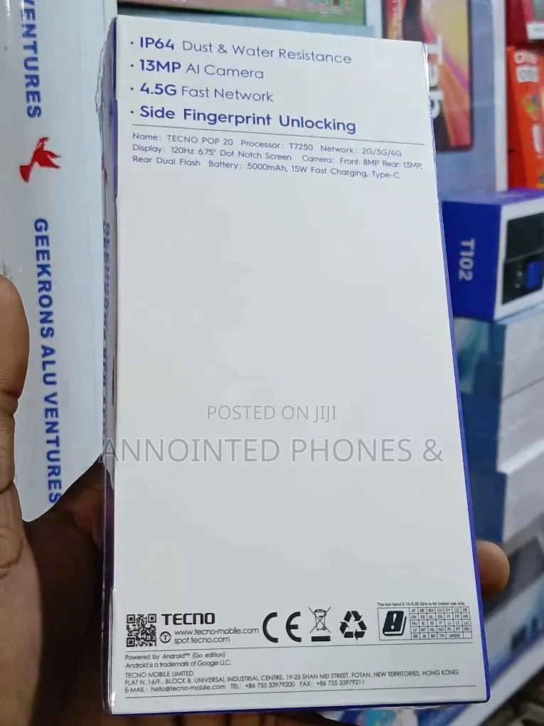 New Tecno Pop 20 64 GB