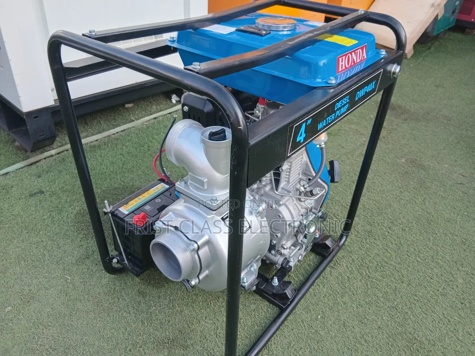 Need Powerful Water Flow? Get This Honda 4” Diesel Water Pump Today