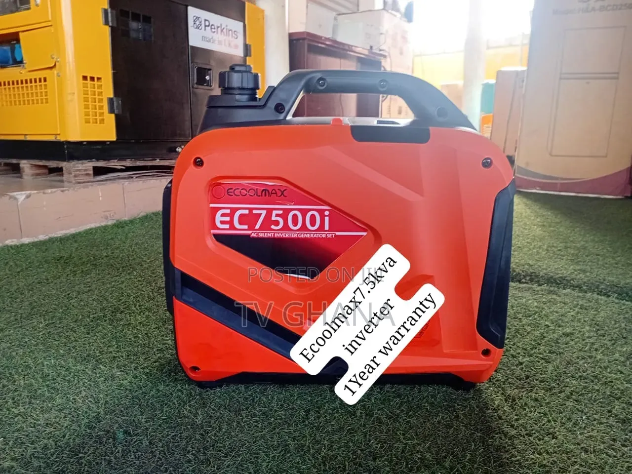 Top-Quality Ecoolmax 7.5KVA Generator for Homes and Shops7.5kva