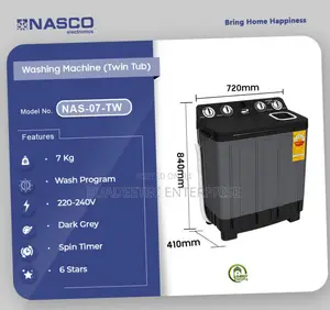 Nasco 7Kg in Top Washing Machine