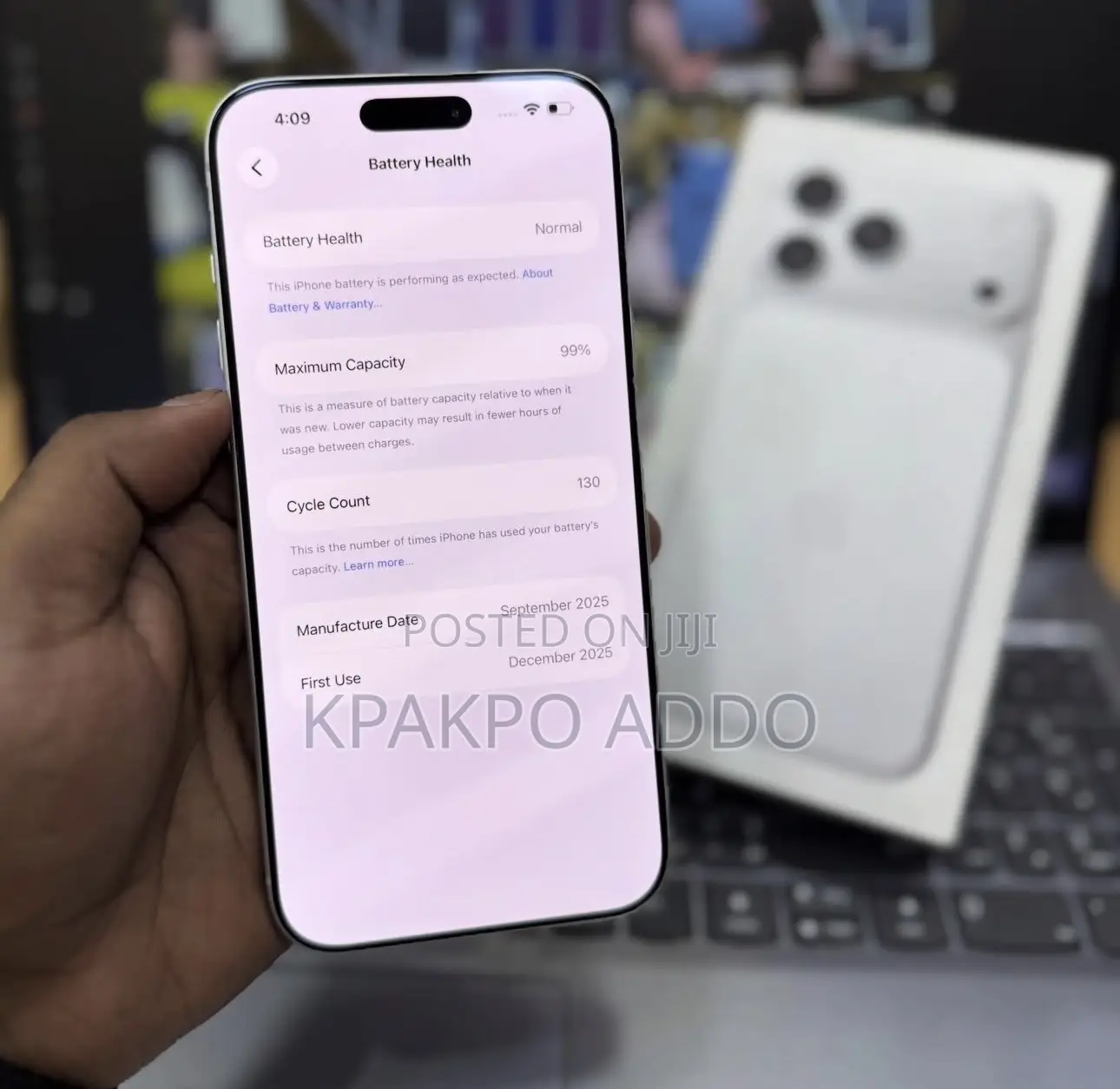 Apple iPhone 17 Pro Max 512 GB Silver - Kpakpo Addo Price: GH₵ 11,000 ...