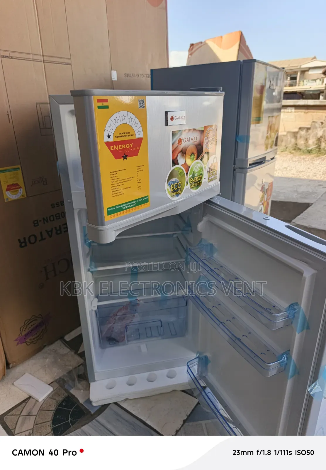 Gaaxy 95Liter Double Door Refrigerator