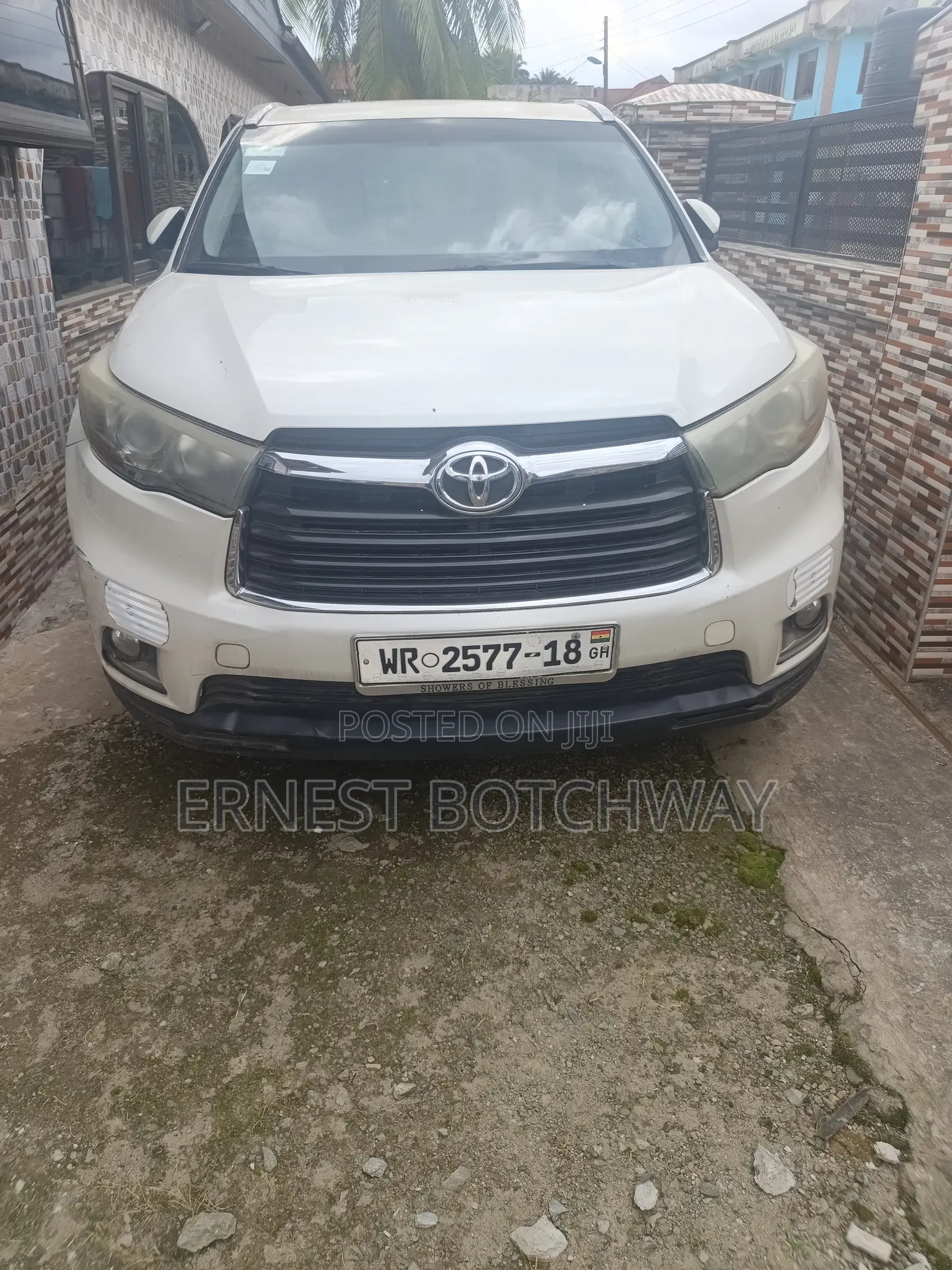 Toyota Highlander Limited V6 4x4 (3.5L 6cyl 6A) 2016 White