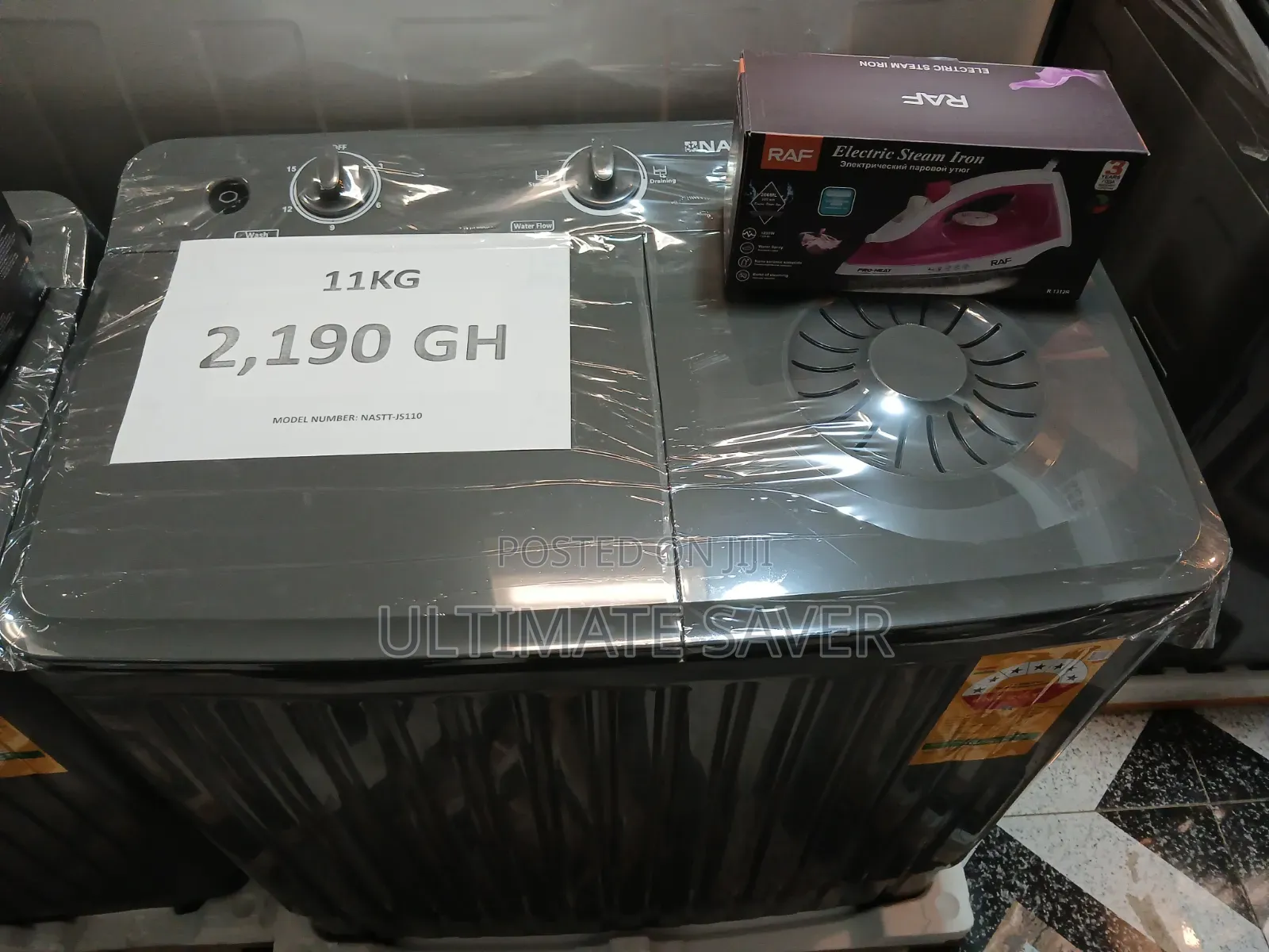 Washing Machine Twin Tub 11kg Nasco