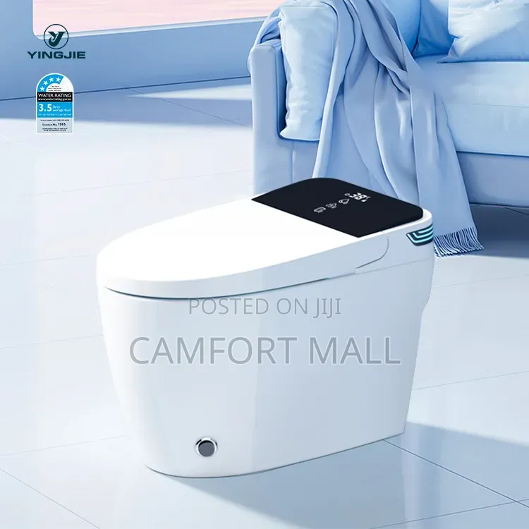 High Tech Standard Intelligent Automatic WC With Heated Bidet Seat