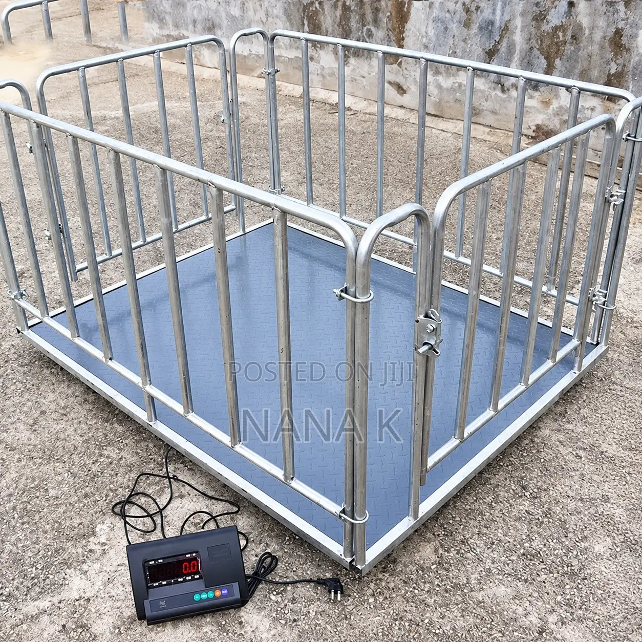 Platform Weighing Scale With Fence