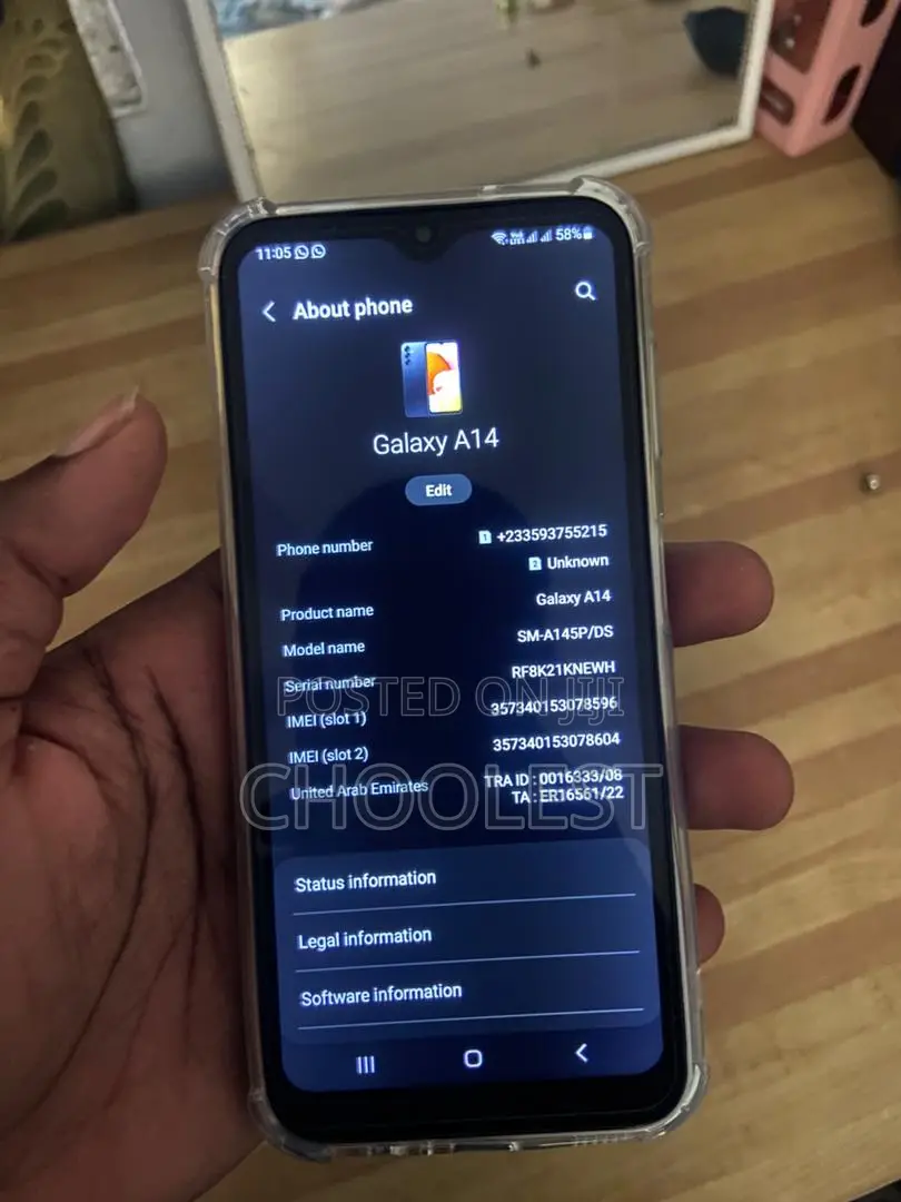 Samsung Galaxy A14 5G 128 GB Black