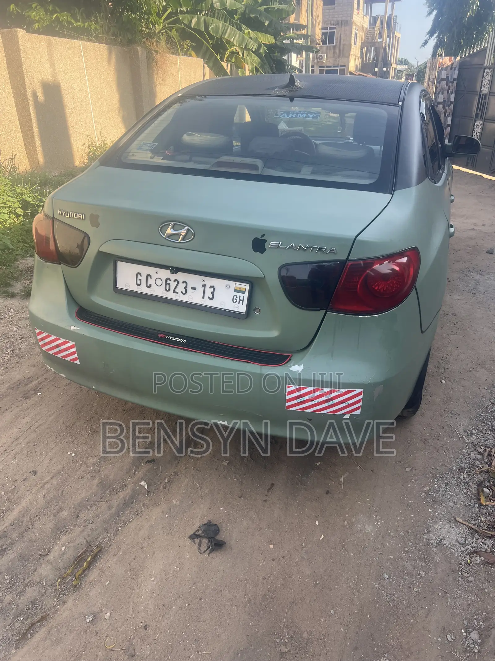 Hyundai Elantra 2009 Green