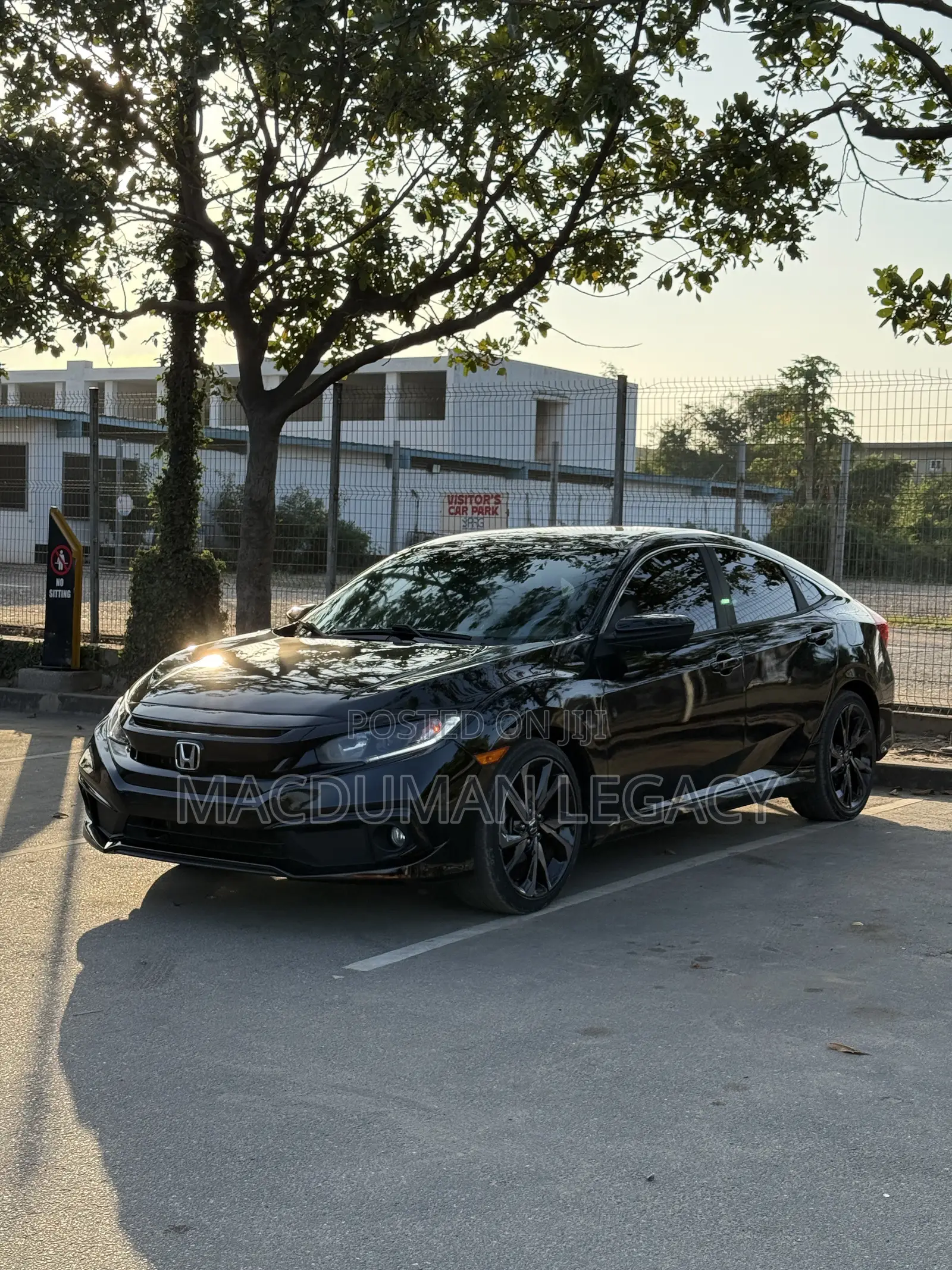 Honda Civic Sport Sedan 2020 Black
